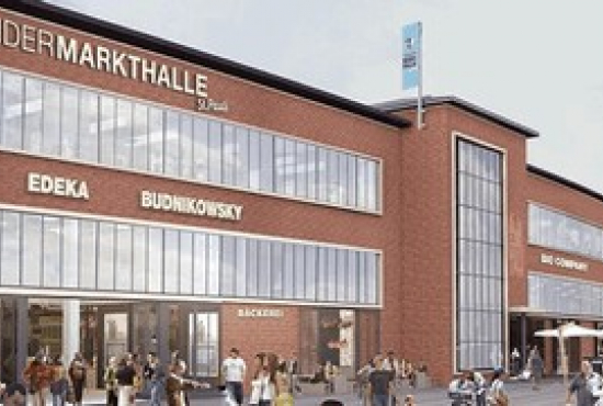 Einkaufszentrum, Typ Einkaufszentrum ✩ Rindermarkthalle St. Pauli in Hamburg