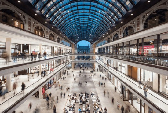 Einkaufszentrum, Typ Shopping-Center ✩ Mall of Berlin in Berlin