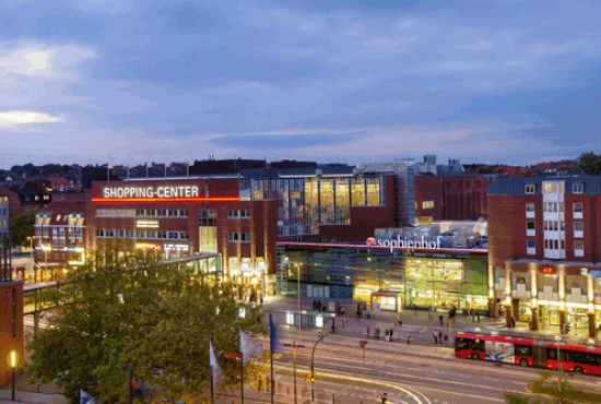 Einkaufszentrum, Typ Shopping-Center ✩ Sophienhof in Kiel