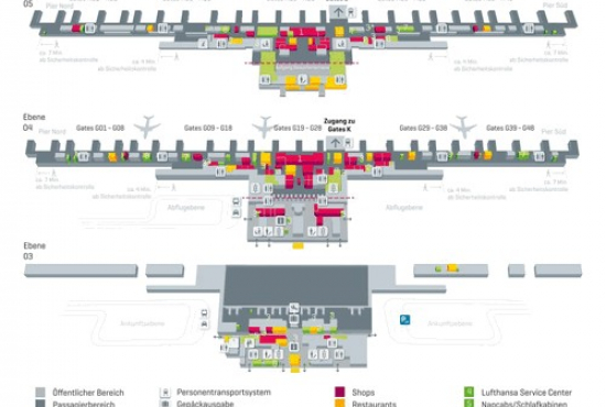 Einkaufszentrum, Typ Flughafencenter ✩ Flughafen München GmbH in München